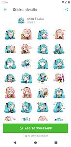 VOCALOID Stickers for WhatsApp