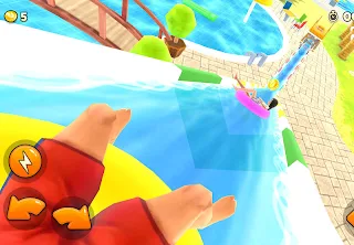 Uphill Rush Water Park Racing - Screenshot 2