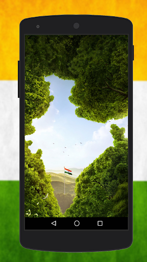 Android application Indian Flag Wallpapers screenshort