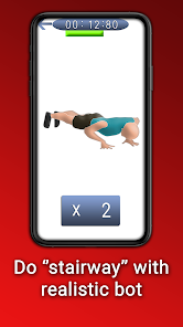 Push Ups Stairway 1.804 APK + Mod (Free purchase) for Android
