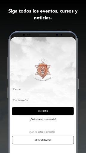 Android application I.C.C.I Valle de Bendición screenshort