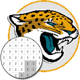 American Football Color Pixel icon