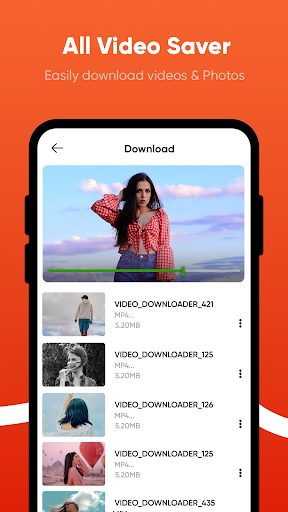 Android application Video Downloader : R Download screenshort