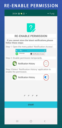 Notification History