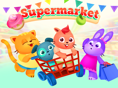 Supermarket Kids Shopping Game Mod APK (Unlimited Money) 4