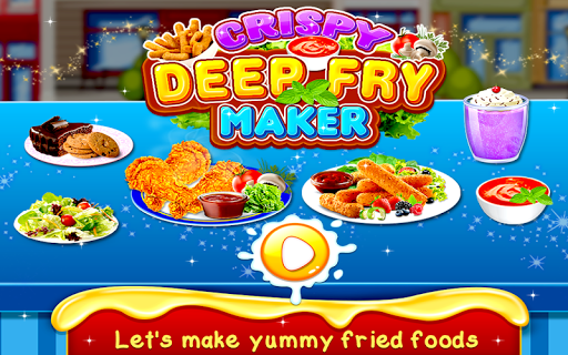 Crispy Deep Fry Maker Cooking screenshots 1