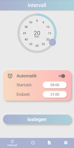 Android application PrayReminder screenshort