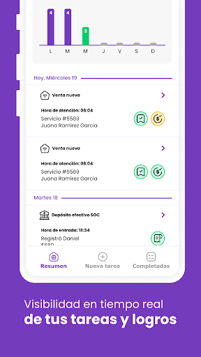 Android application Escala x Siglo screenshort