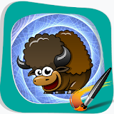 Best Buffalo Kids Coloring icon