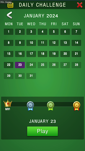 Solitare Klondike - Classic Screen 3