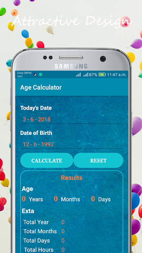 Age Calculator Screen 2