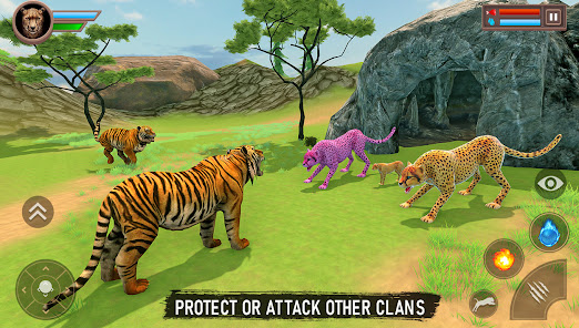 Savanna Animal Survival Game screenshots apk mod 2