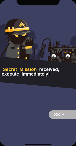 Android application Secret mission screenshort