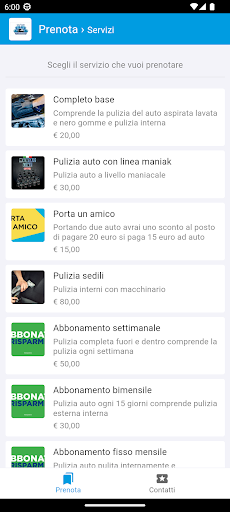 Autolavaggio a domicilio sam Screen 2
