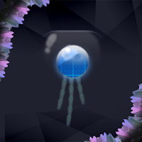 Dark Deep Jellyfish Underwater Adventure