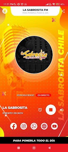 Radio La Sabrosita Chile Screen 2