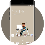 Comics Theme: Geek Wallpaper Free for Android icon