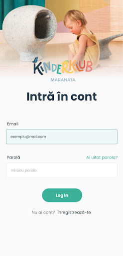 Android application KinderKlub screenshort