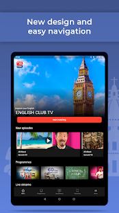 English Club TV Channel Capture d'écran