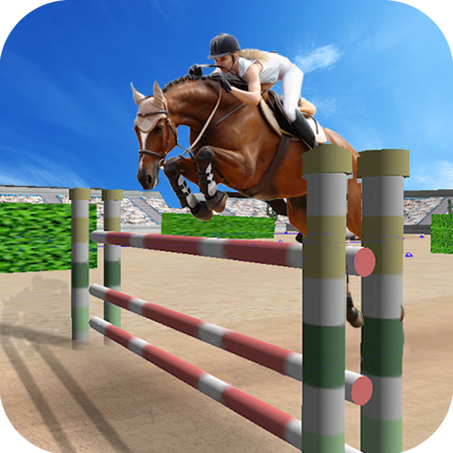 Jumping Horse Racing Simulator  Icon