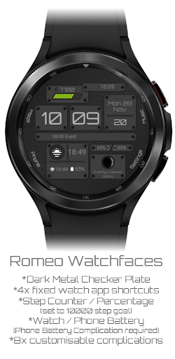 Android application RWF - Dark Checker Digital screenshort
