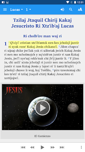 Android application Uspanteco Bible screenshort