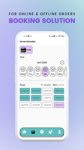 Android application Sewanue Owner screenshort