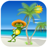 Summer relax icon