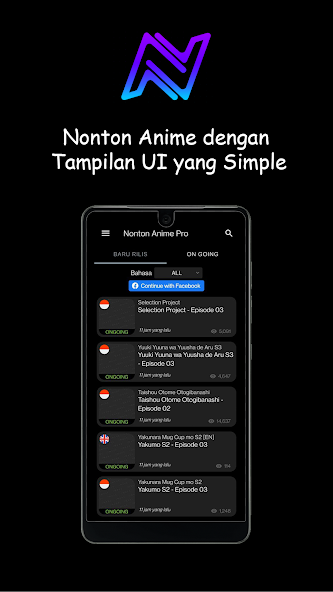 Nonton Anime Streaming Anime 8.4 APK + Мод (Unlimited money) за Android