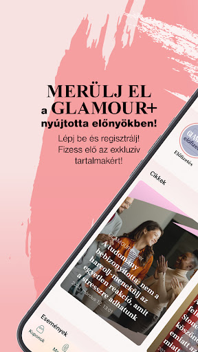 Android application GLAMOUR Hungary screenshort