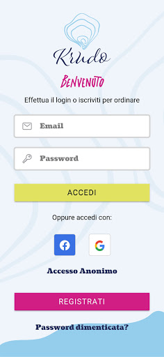 Android application krudo screenshort