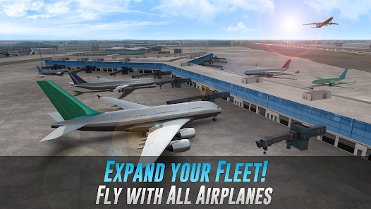 Airline Commander Mod Apk 1.6.4 Money Obb File Android and iOS Gallery 1