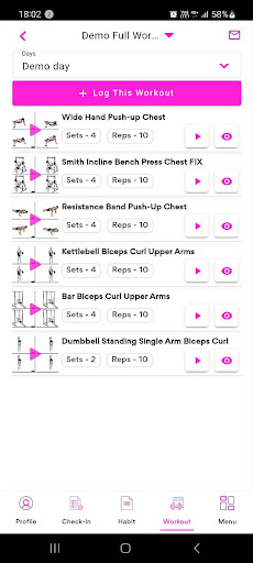 Christinas Supreme fitness Screen 2