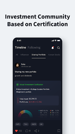 The Rich - Investment partner Screen 3