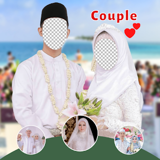 Muslim Wedding Couple Suit