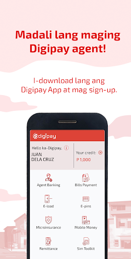 Digipay Agent Screen 2