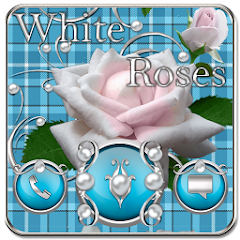 White Roses Go Locker Theme Mod apk son sürüm ücretsiz indir