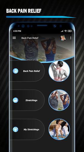 Android application Back pain relief exercises PRO screenshort