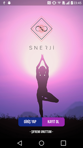 Android application Snerji screenshort