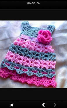 かぎ針編みのベビードレスのおすすめ画像3