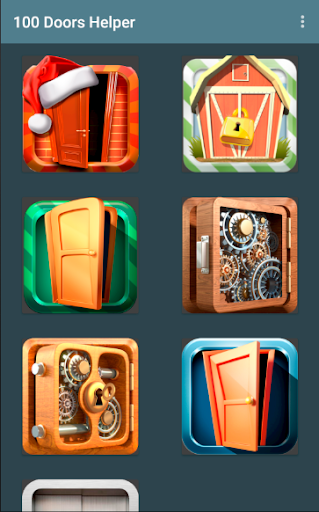 Android application 100 doors walkthrough screenshort