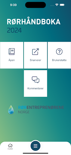 Android application Rørhåndboka 2024 screenshort