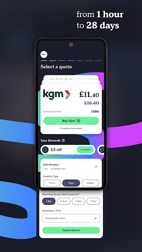 GoShorty - Temporary Insurance screenshot 2