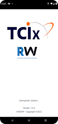 Android application Representante Web screenshort