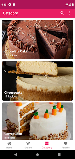 Easy Cake Recipes Screen 2