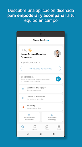 Android application Storecheck screenshort