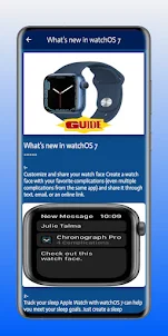 apple watch series 7 : Guide