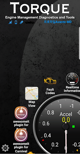 Android application awesomeit torque plugin screenshort