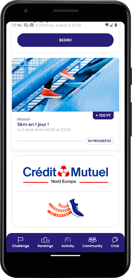 #10. Foulées du Cortex (Android) By: Le Bouging