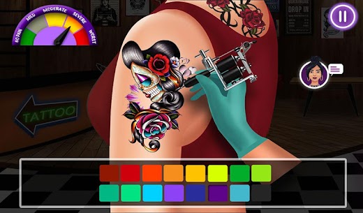 Virtual Artist Tattoo Maker Designs: Tattoo Games 8